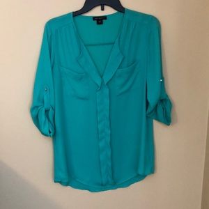 Minty green shirt